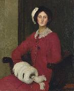 George Spencer Watson Portrait of Hilda Spencer Watson Spain oil painting artist